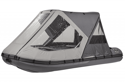 Тент трансформер кабриолет на лодку X-River Agent 320